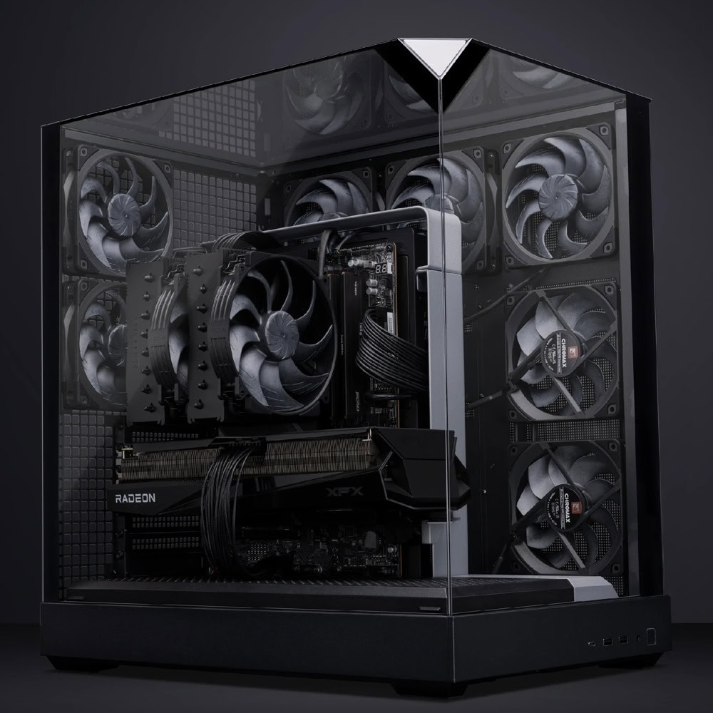 noctua nf-a12x25 g2 pwm chromax.black