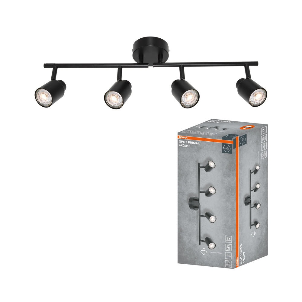 ledvance led spot primal 4xgu10 black | JAR Computers ledvance led spot primal 4xgu10 black