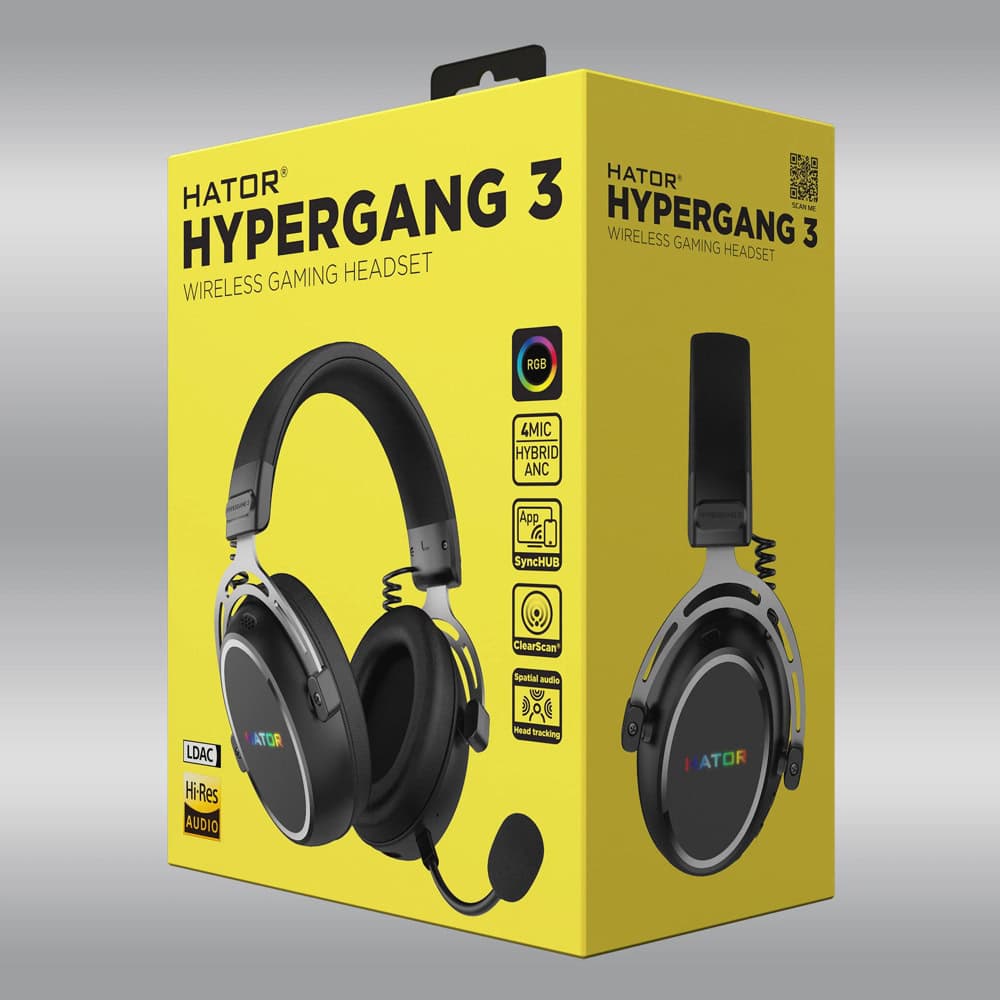 hator hypergang 3 черни | JAR Computers hator hypergang 3 черни