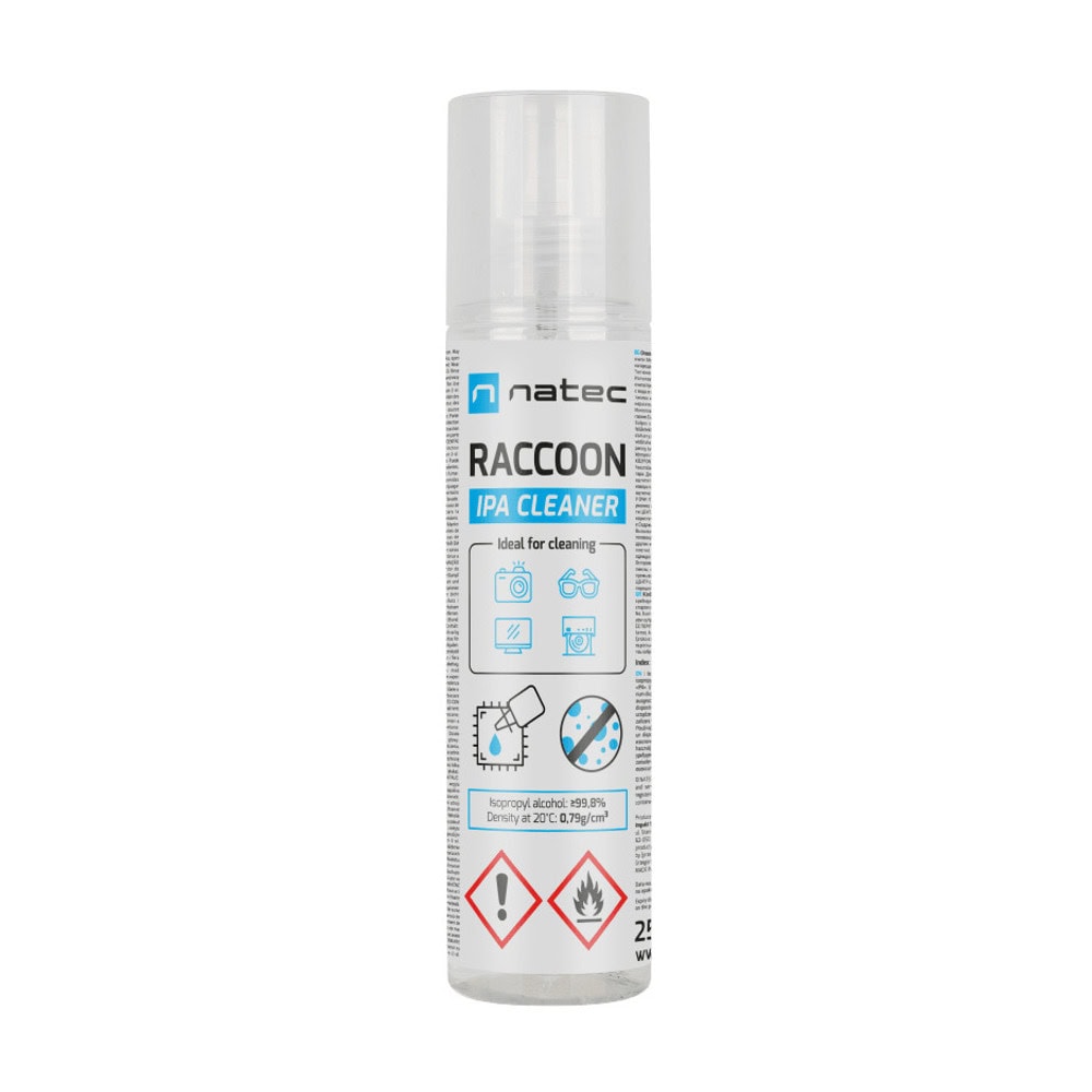 почистващ спрей natec raccoon ipa cleaner nsc-2450 | JAR Computers почистващ спрей natec raccoon ipa cleaner nsc-2450