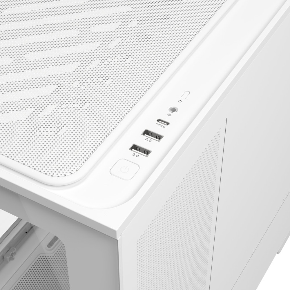 Кутия Asus Prime AP202 ARGB бяла