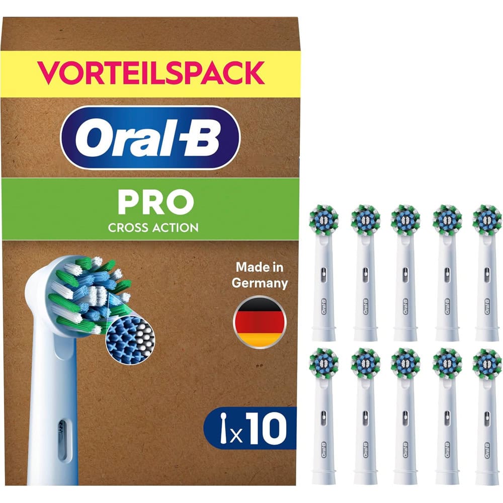 Oral-B Pro CrossAction 10 pcs. | JAR Computers Oral-B Pro CrossAction 10 pcs.