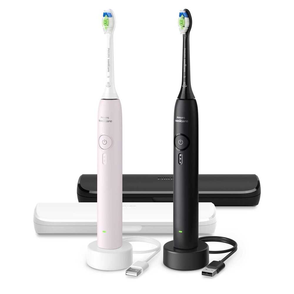 Philips Sonicare 3100 Black/Pink HX4072/42 | JAR Computers Philips Sonicare 3100 Black/Pink HX4072/42