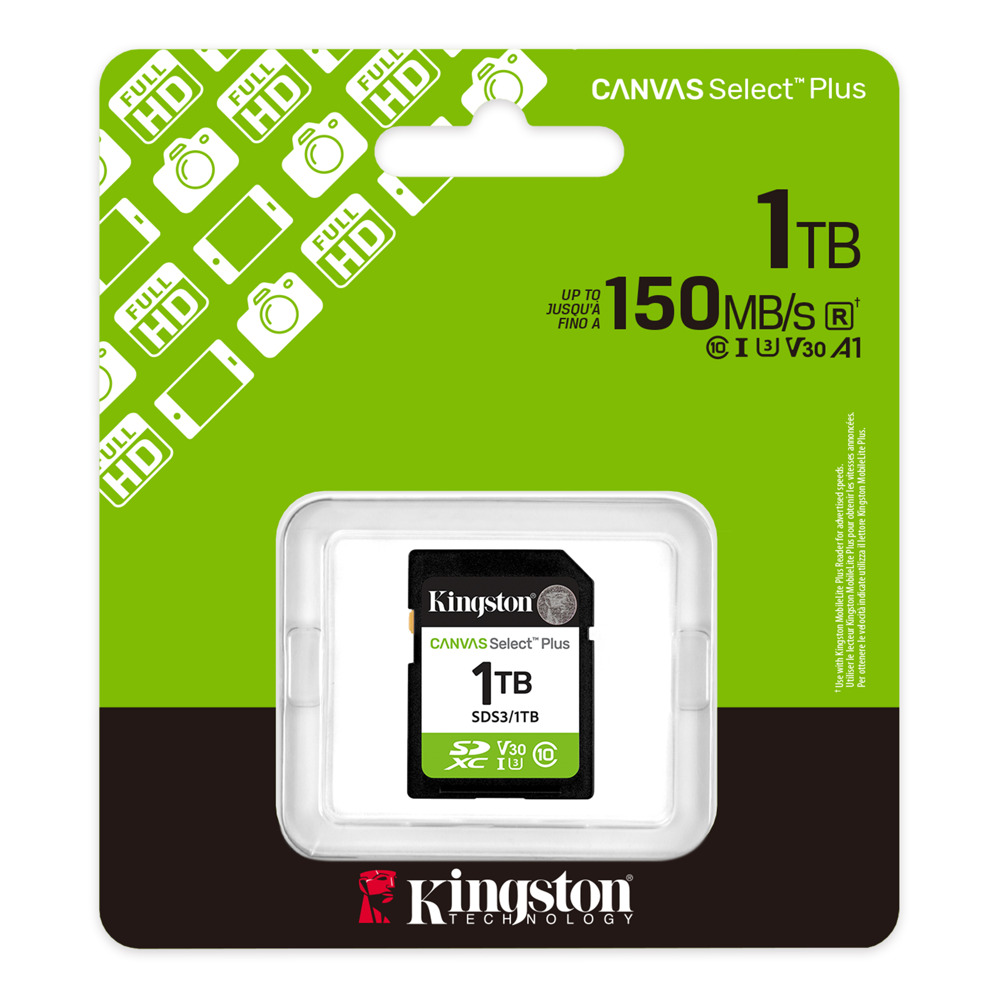 Карта памет 1TB SD Kingston