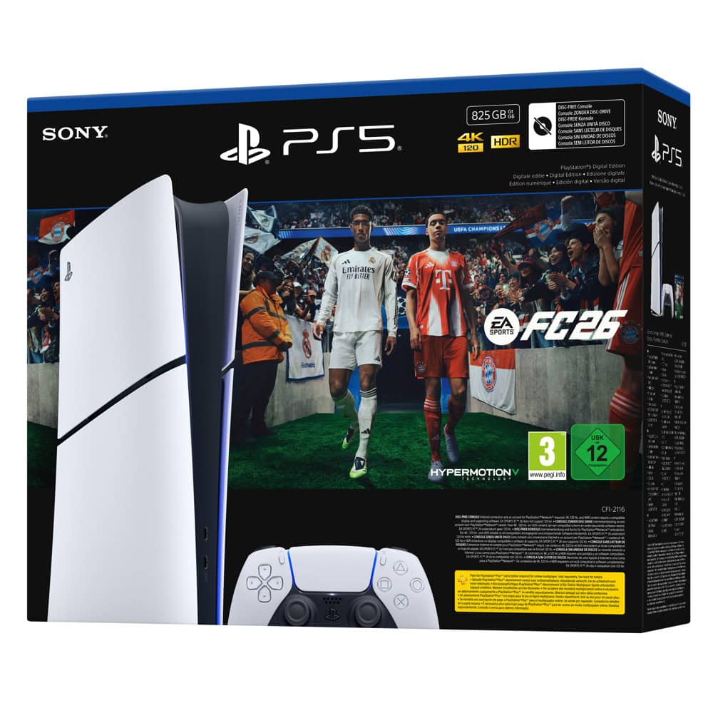 Конзола PlayStation 5 (Slim) + EA SPORTS FC 26