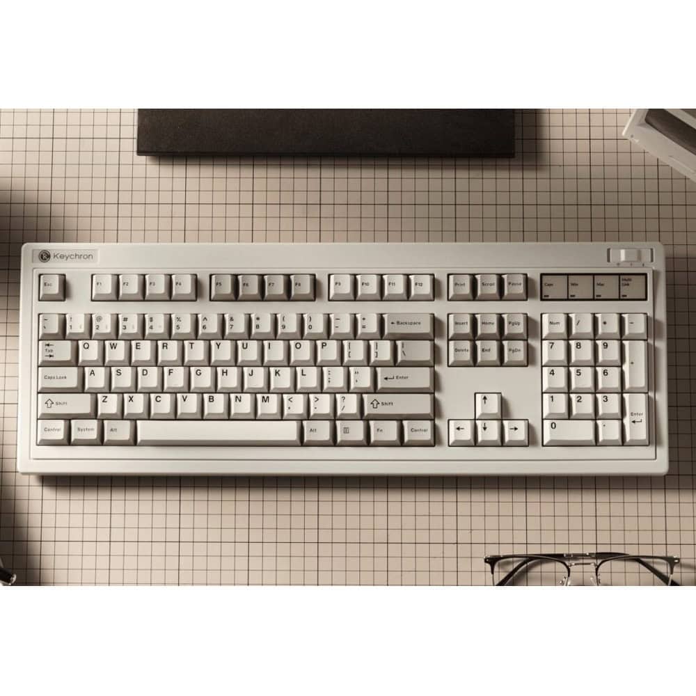 keychron r6 qmk retro super red switch r6-m1 | JAR Computers keychron r6 qmk retro super red switch r6-m1