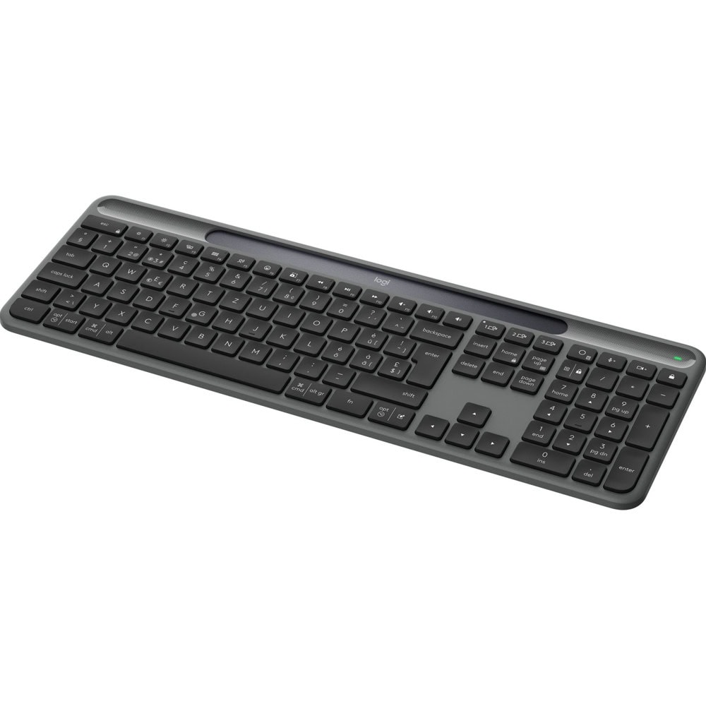 logitech slim solar plus сива
