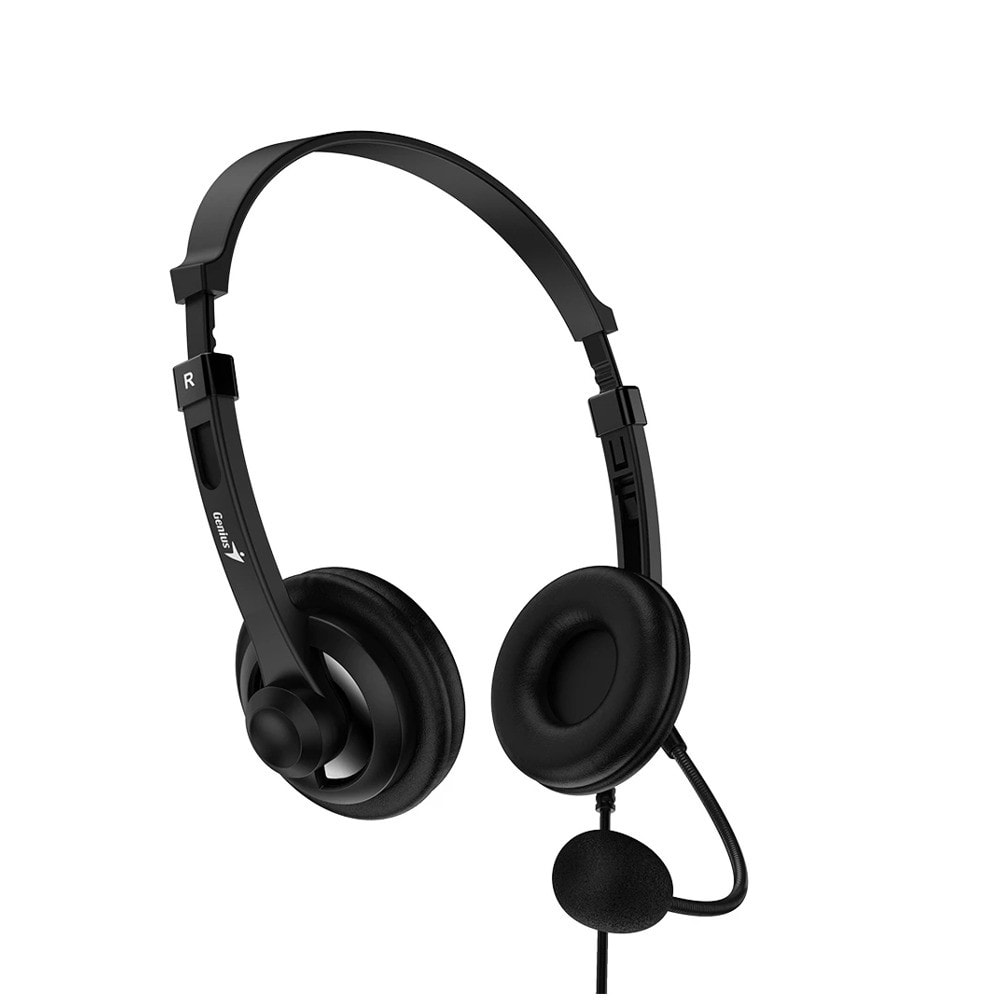 Слушалки Genius HS-230U микрофон черни