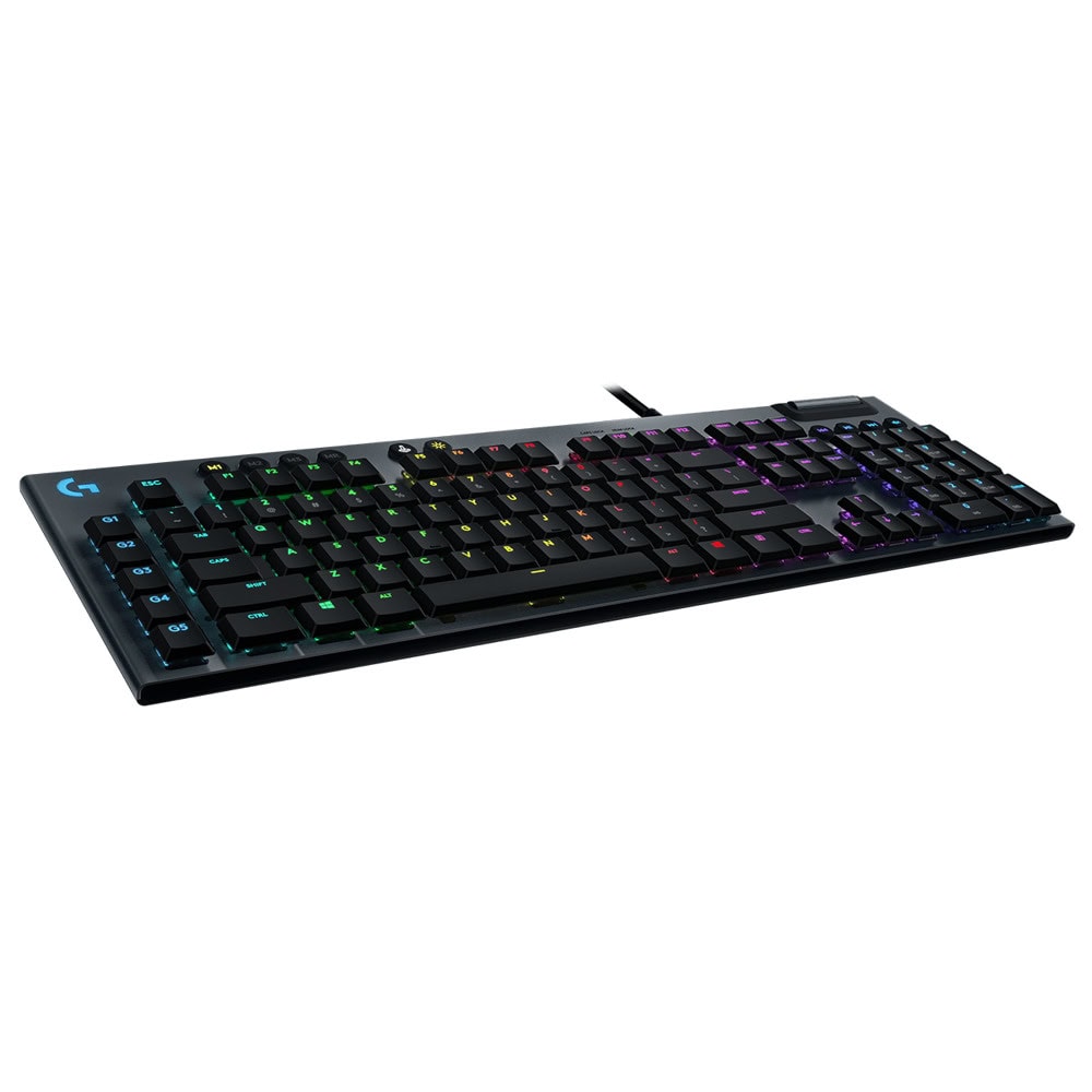 Logitech G815 UK clicky switches black