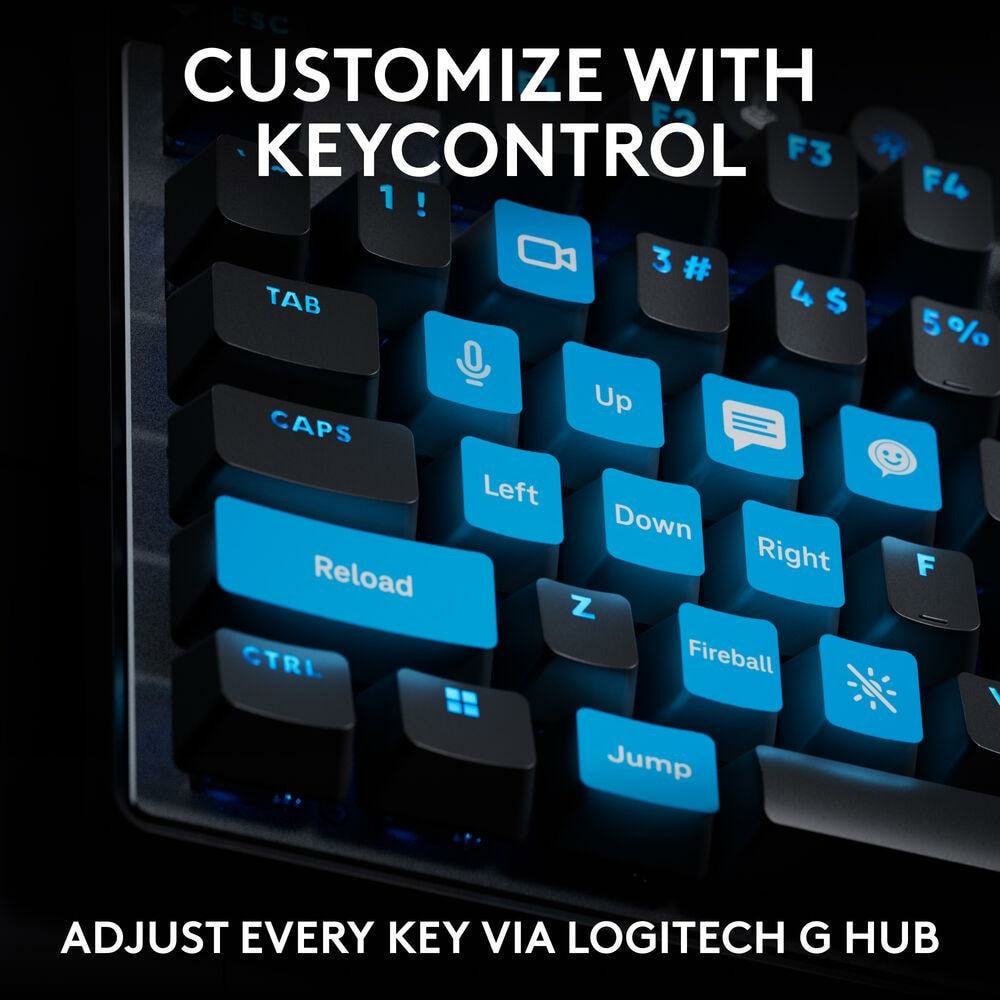 Клавиатура Logitech G Pro X RAPID TKL черна