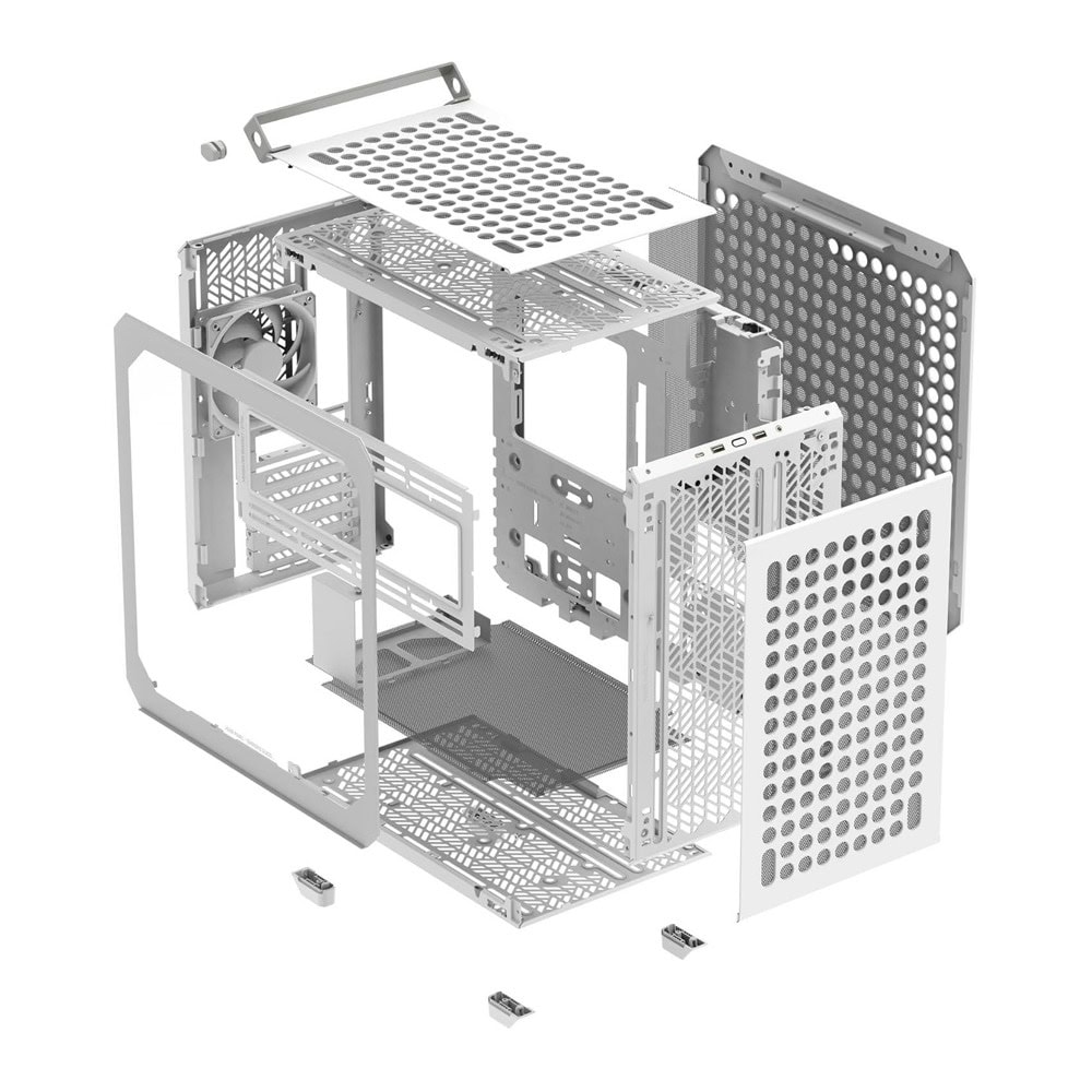 CoolerMaster QUBE 500 Flatpack White Q500-WGNN-S00