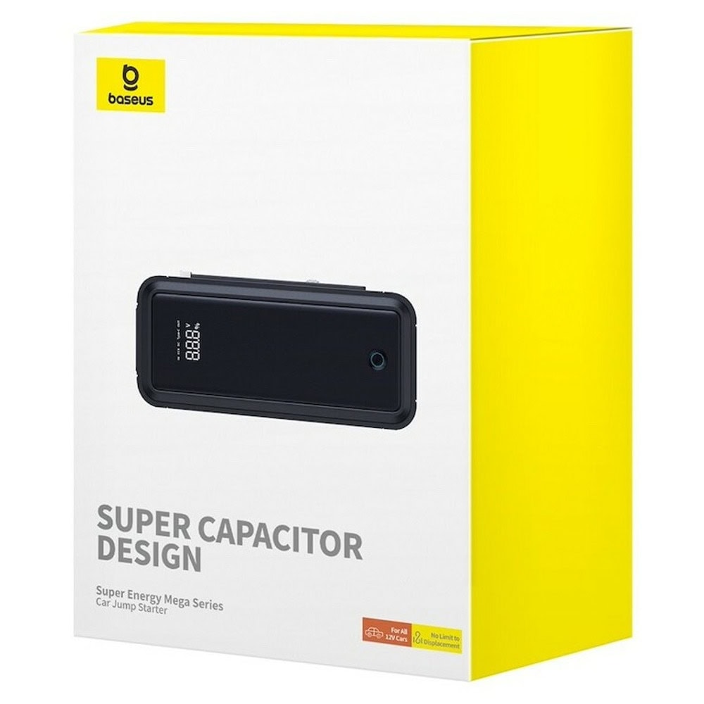 Baseus Super Supercapacitor Starter 3000A Мостра | JAR Computers Baseus Super Supercapacitor Starter 3000A Мостра