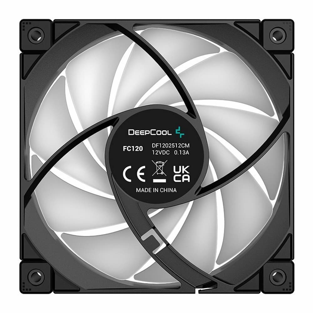 DeepCool Fan Pack 3-in-1 FC120 Black R-FC120-BKAMN