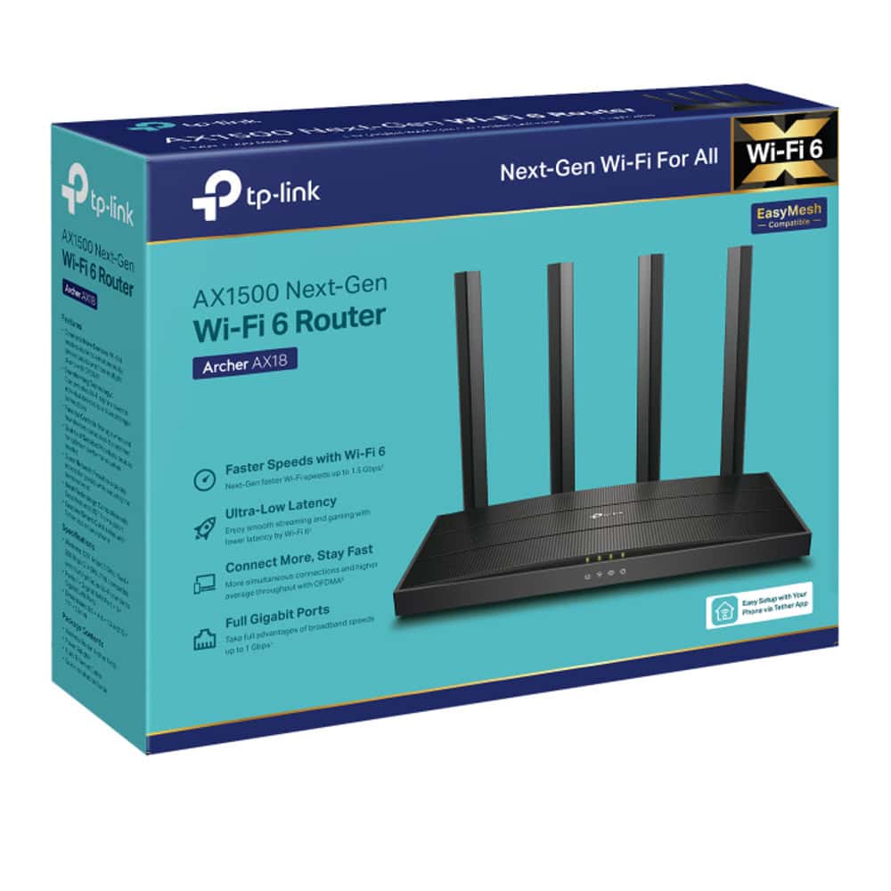 TP-Link Archer AX18 | JAR Computers TP-Link Archer AX18