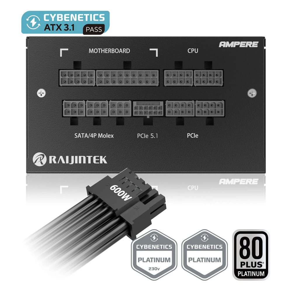 Захранване Raijintek AMPERE 850 черно