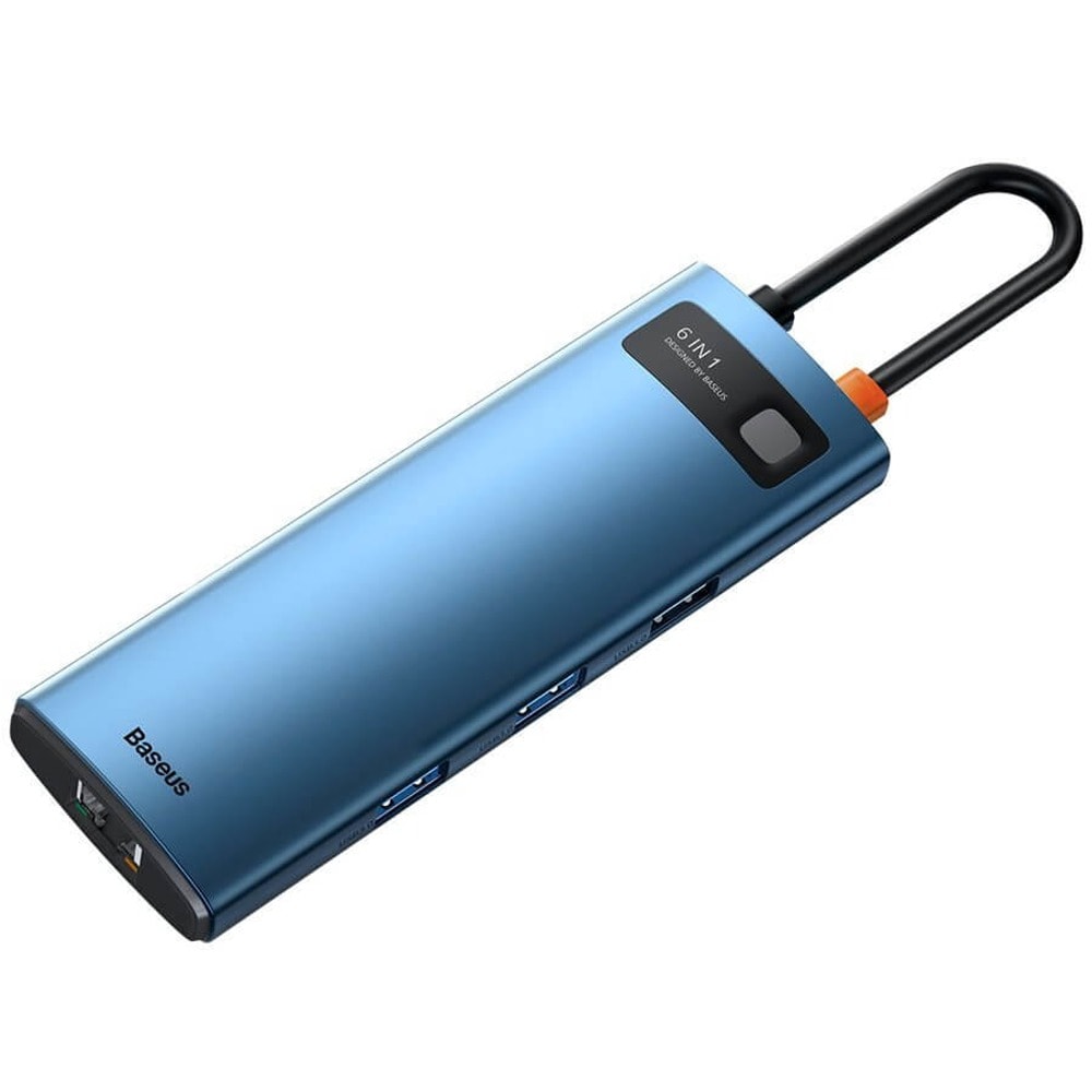 Baseus USB-C Metal Gleam Series 6-in-1 Hub