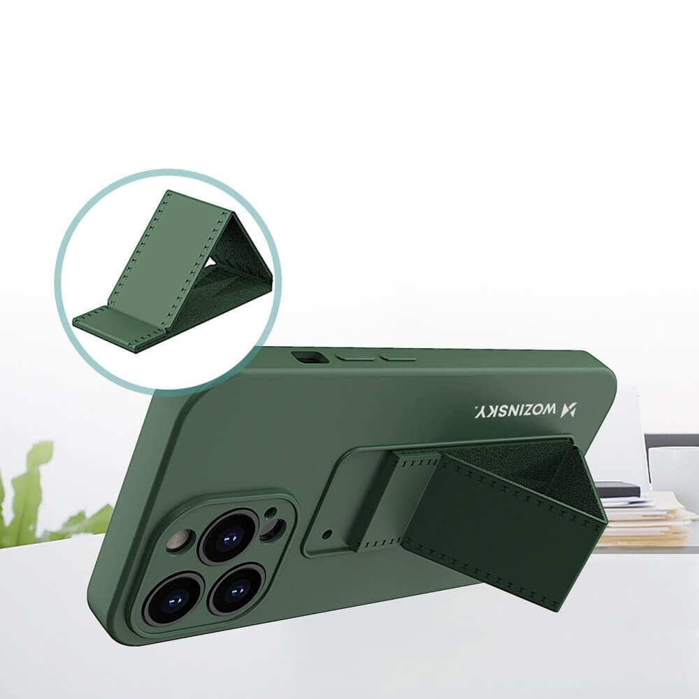 Wozinsky Flexible Silicone Kickstand Case 54987