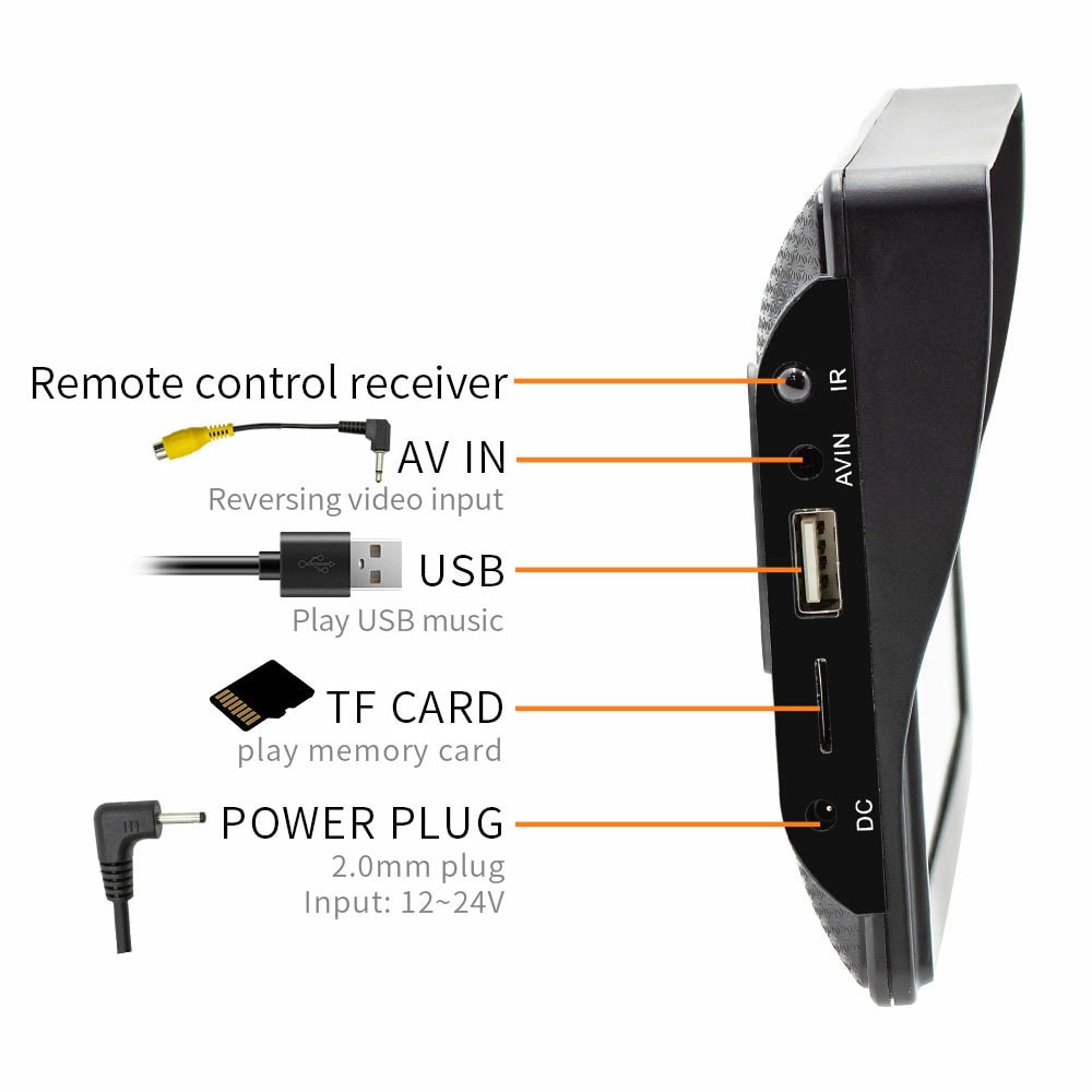 Преносим дисплей за автомобил X600W 13310