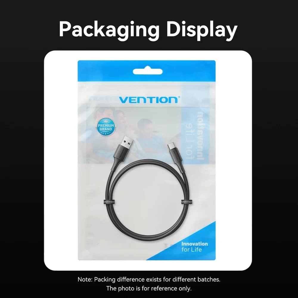 кабел vention trqbac usb a m to usb c m