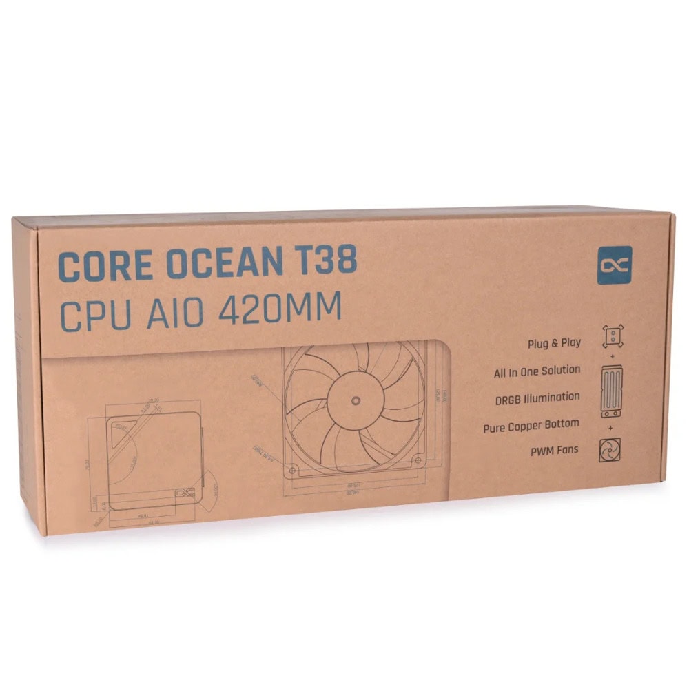 Alphacool Core Ocean T38 420mm AC-1022343