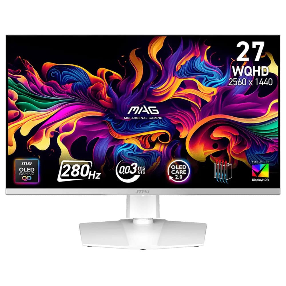 MSI MAG 272QPW QD-OLED X28 | JAR Computers MSI MAG 272QPW QD-OLED X28