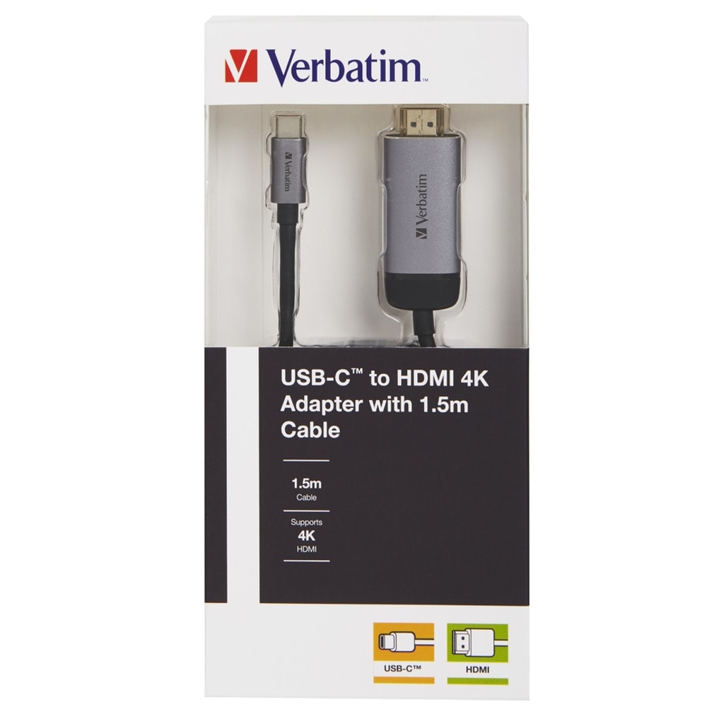 Verbatim USB C to HDMI Adapter 49144