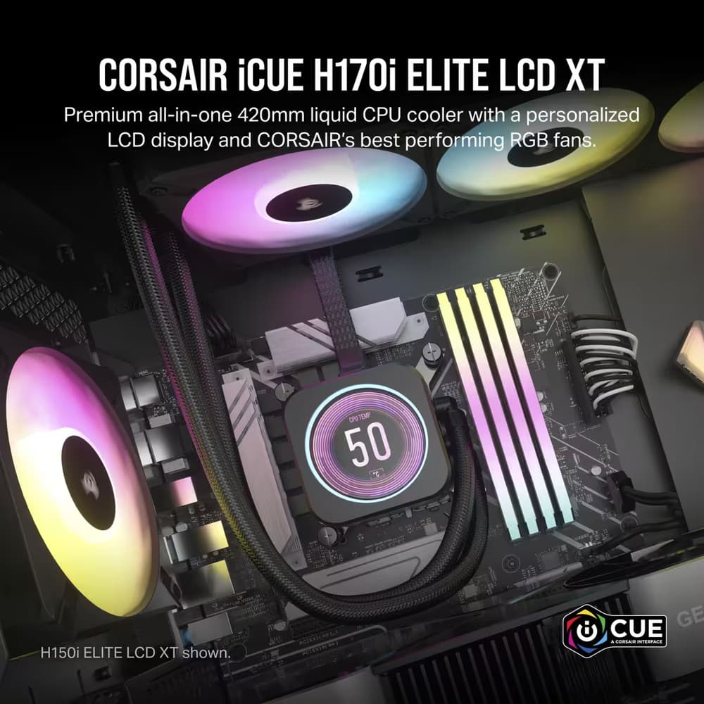 Corsair iCUE H170i ELITE LCD XT Disp CW-9060076-WW