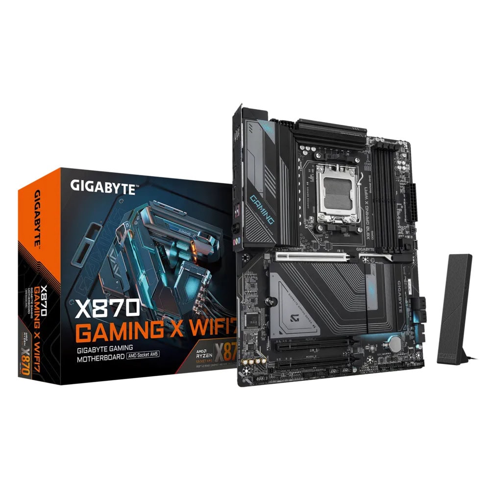 Дънна платка GIGABYTE X870 GAMING X WIFI7 | JAR Computers Дънна платка GIGABYTE X870 GAMING X WIFI7
