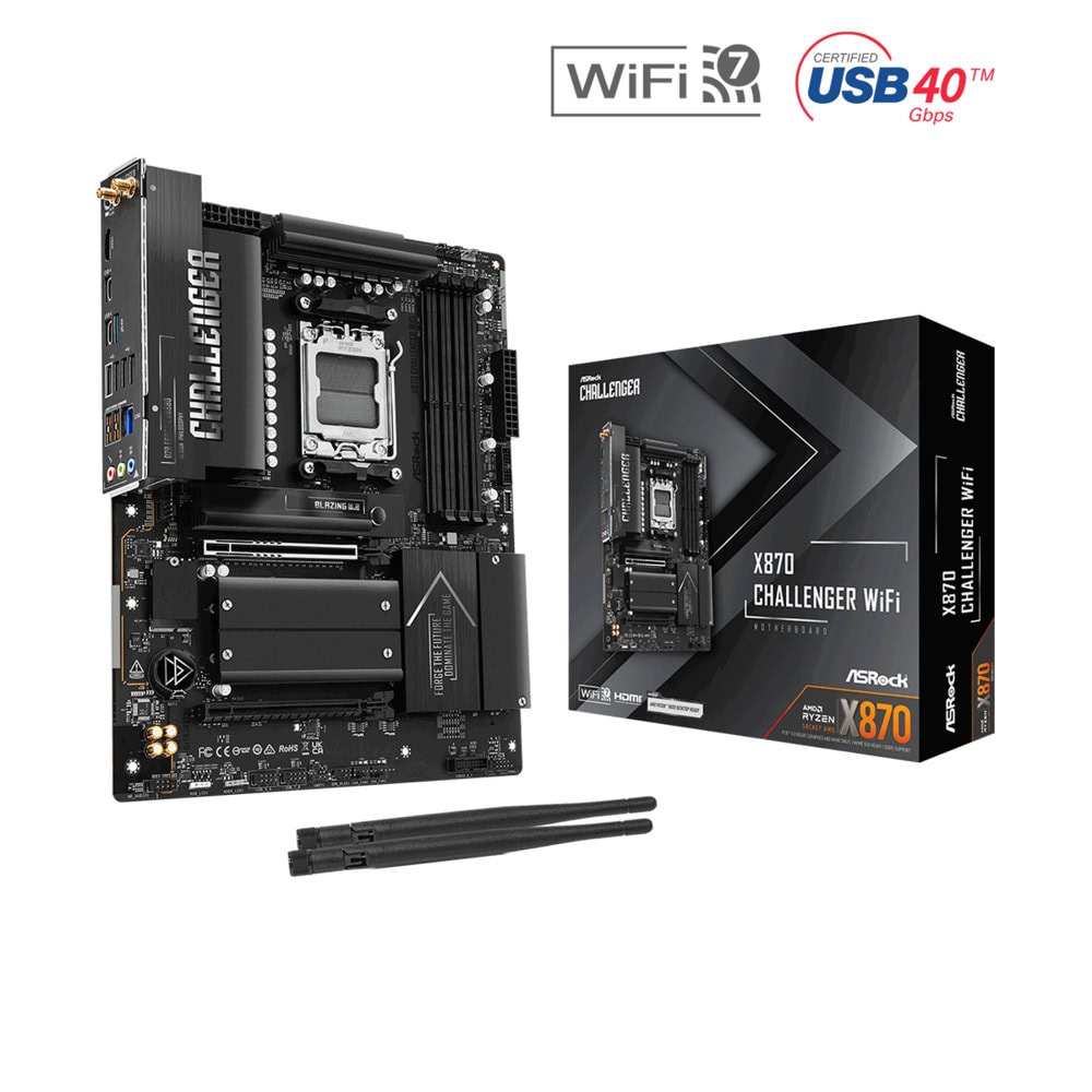 Дънна платка ASROCK X870 CHALLENGER WIFI | JAR Computers Дънна платка ASROCK X870 CHALLENGER WIFI