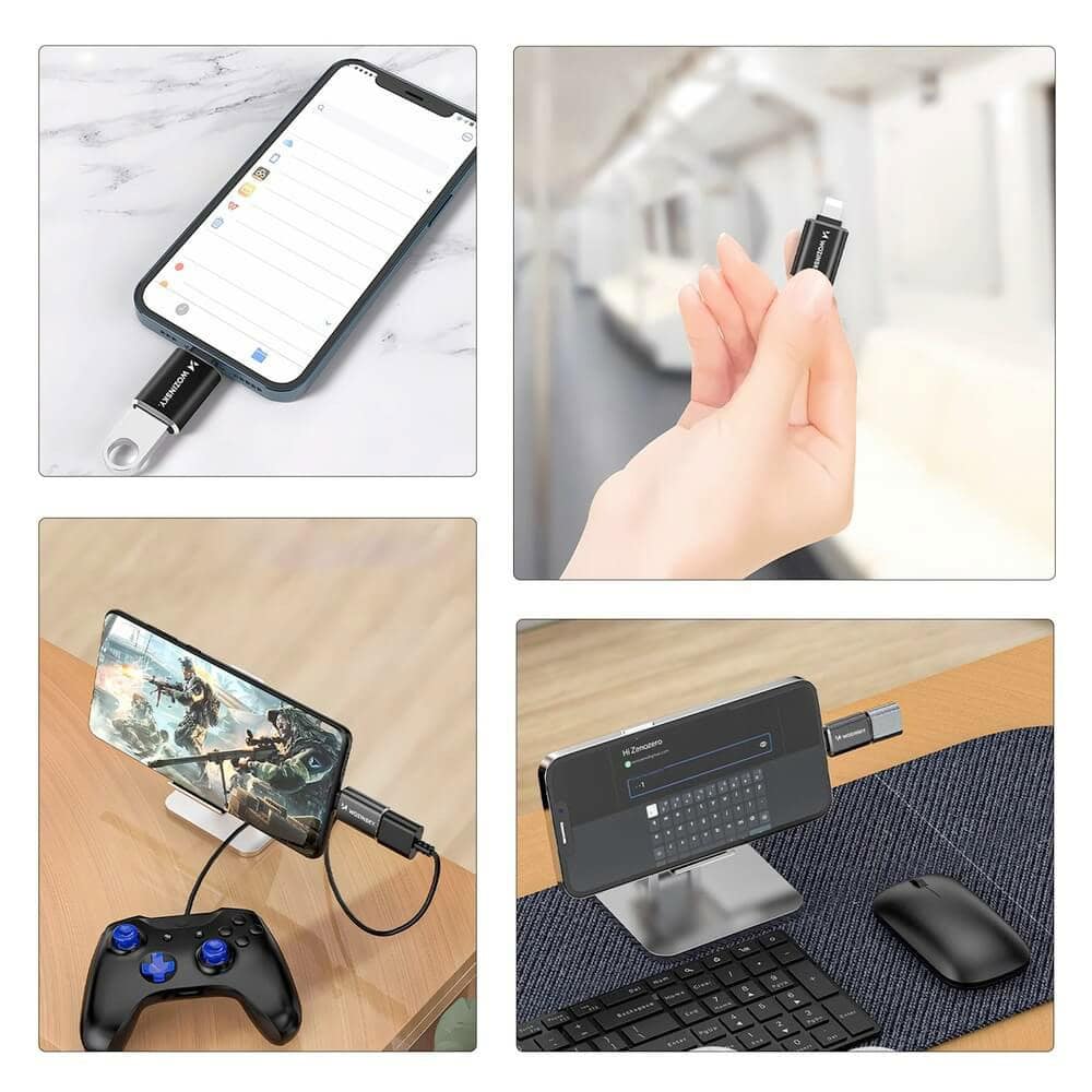 Адаптер Wozinsky от Lightning към USB-A | JAR Computers Адаптер Wozinsky от Lightning към USB-A