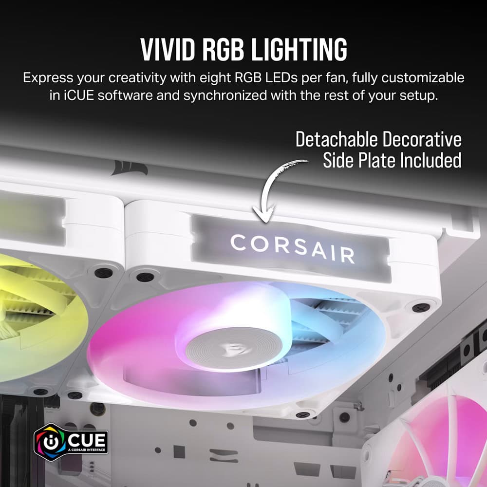 corsair icue link rx120 rgb white | JAR Computers corsair icue link rx120 rgb white