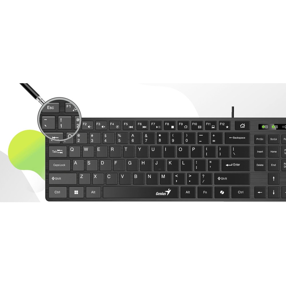 Genius SlimStar 126 Black