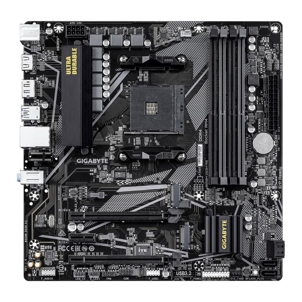 gigabyte b550m ds3h r2