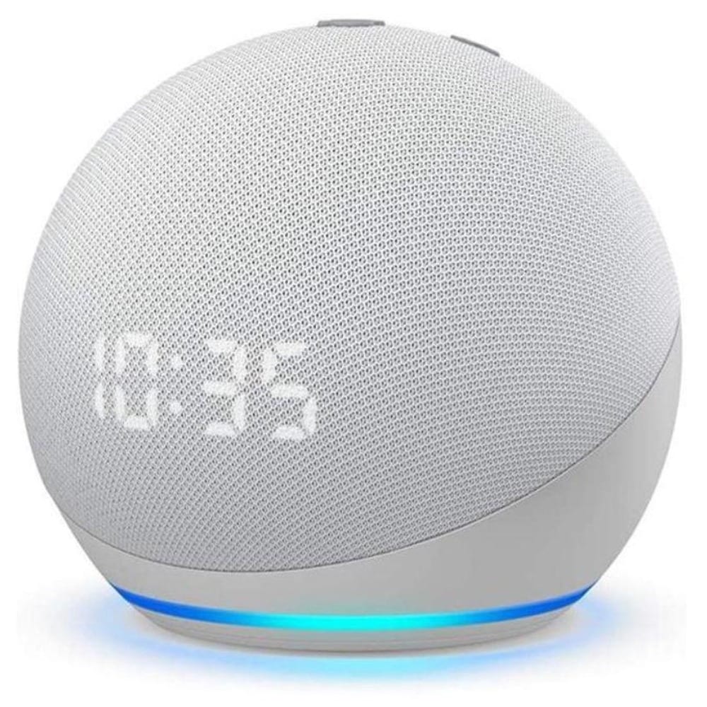 Amazon Echo Dot 4 White с часовник DOT4-WT-CL product