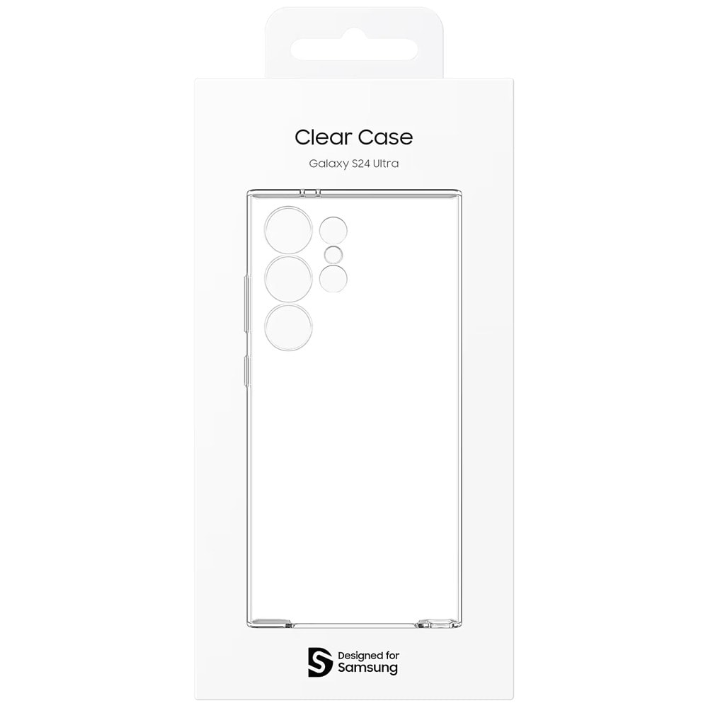 Clear Cover Transparent Case - Galaxy S24 Ultra