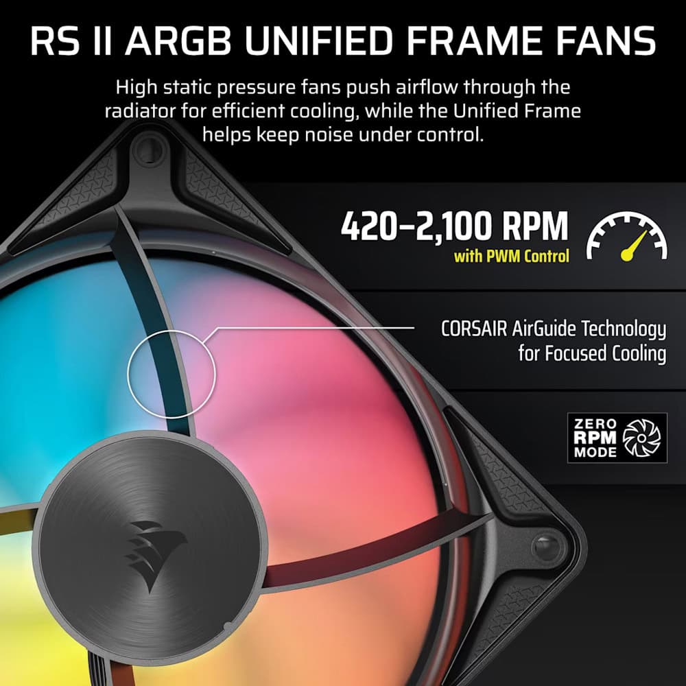 CORSAIR NAUTILUS II 360 RS ARGB | JAR Computers CORSAIR NAUTILUS II 360 RS ARGB