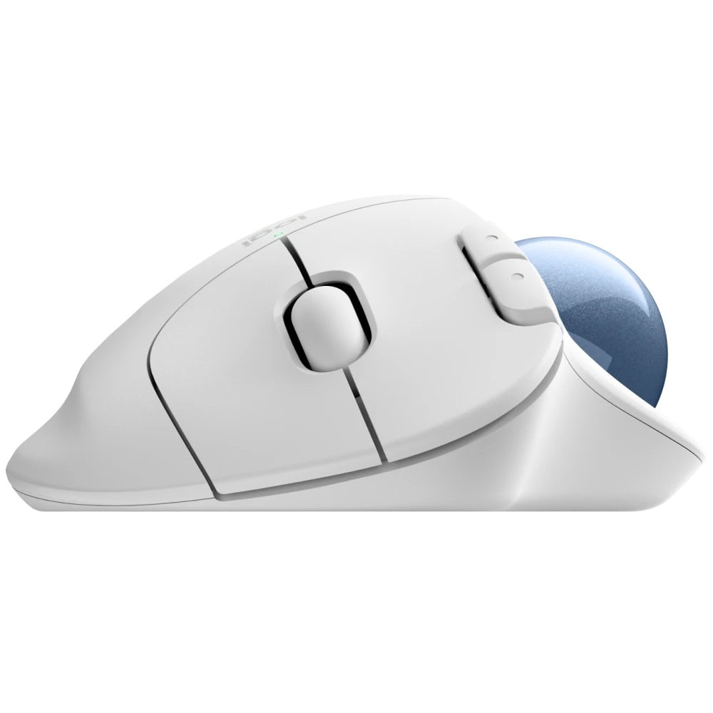 Logitech ERGO M575S Off-White + Blue Ball Разопако
