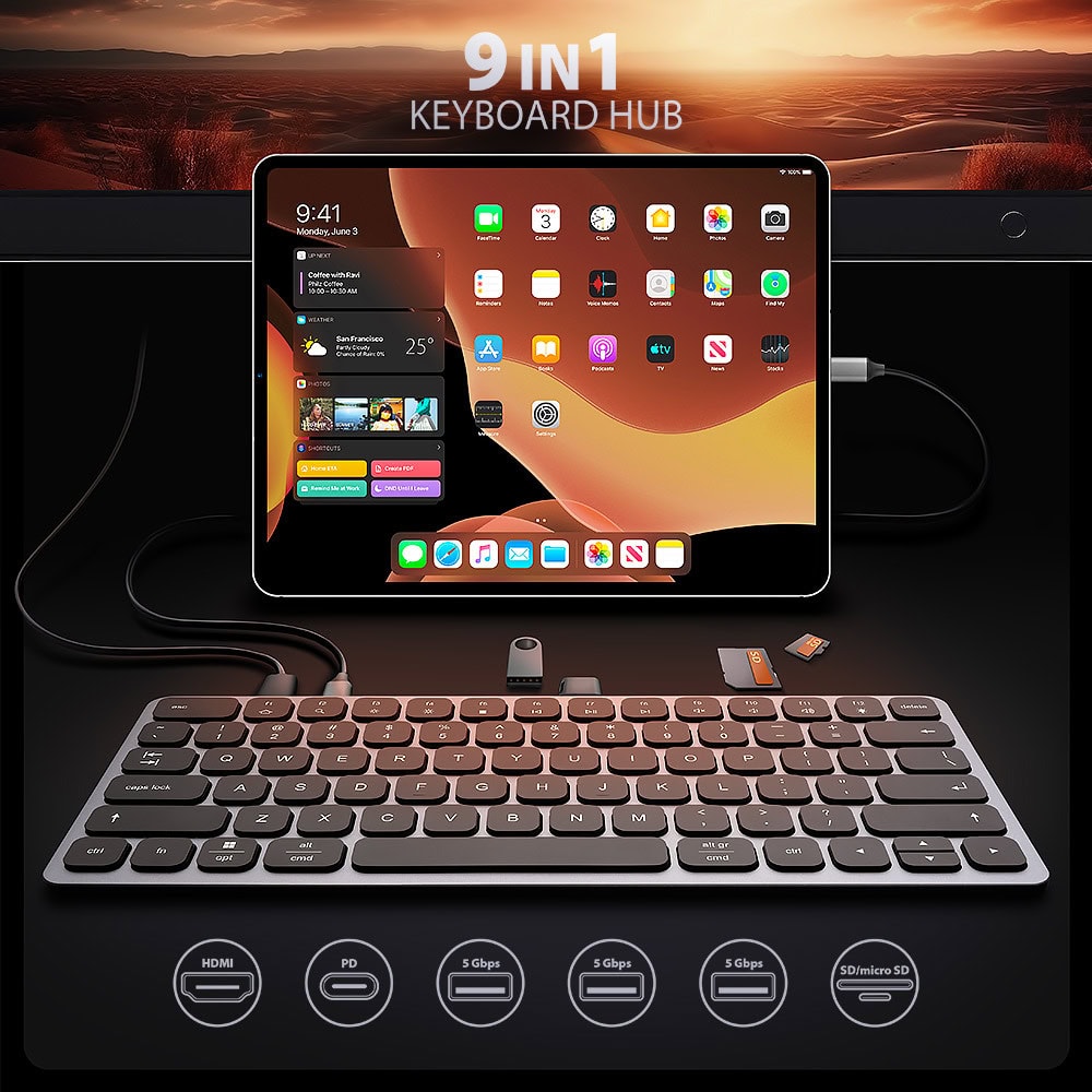 Axagon HMC-KB-US