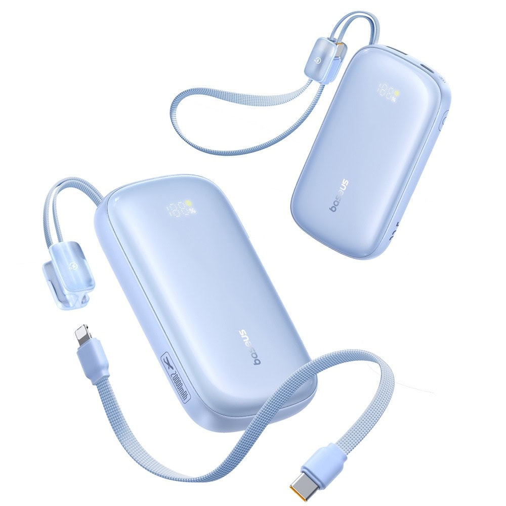 baseus qpow3 ultra enerfill power bank син