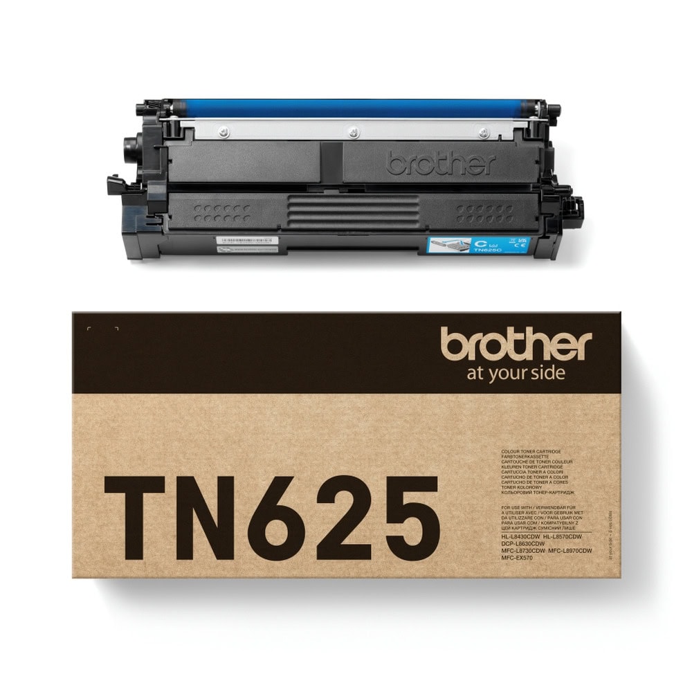 Тонер касета за Brother MFC L8730CDW/L8970CDW/HL L8430CDW/L8570CDW/DCP-L8630CDW - Cyan - TN625C - Brother - Оригинална