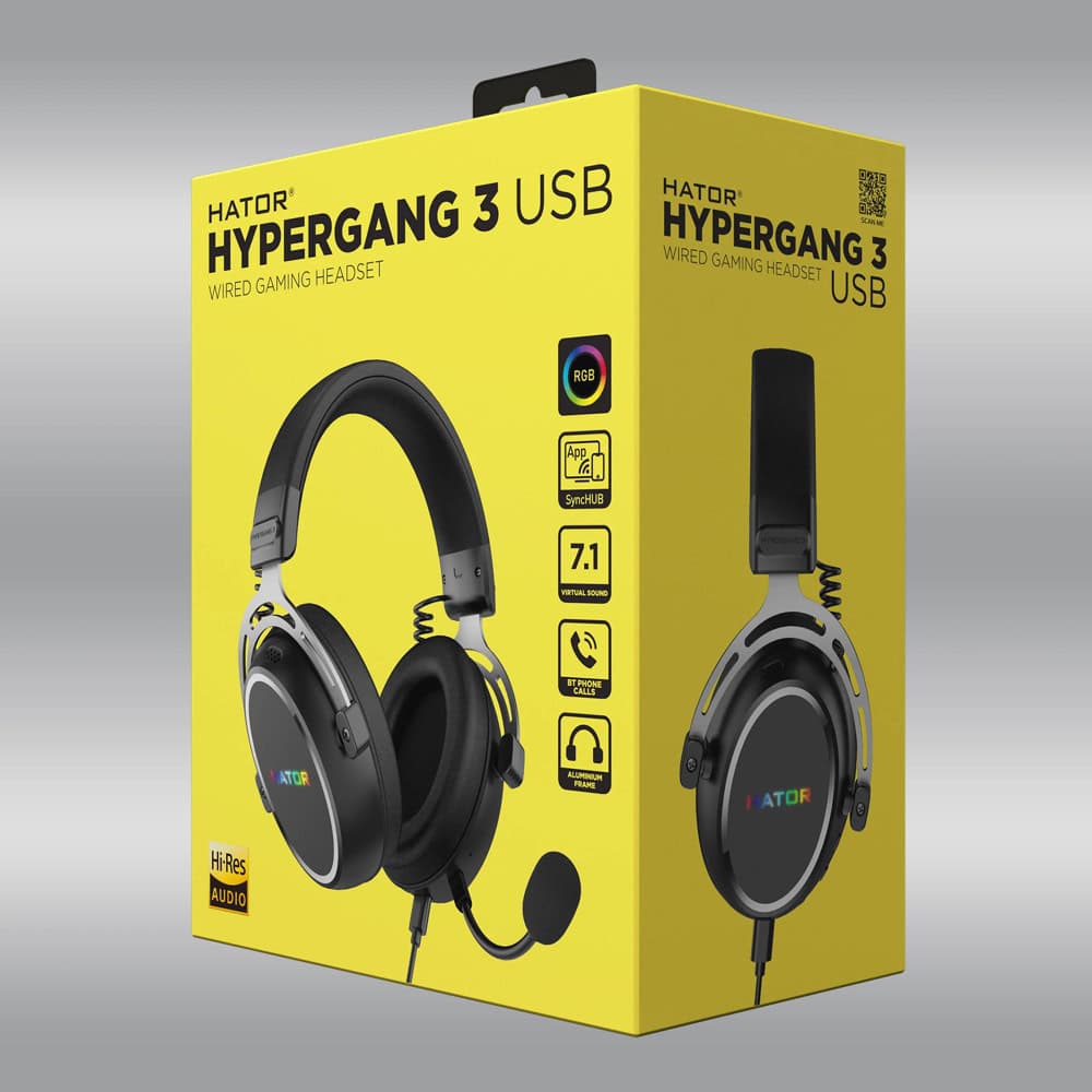hator hypergang 3 usb черни | JAR Computers hator hypergang 3 usb черни