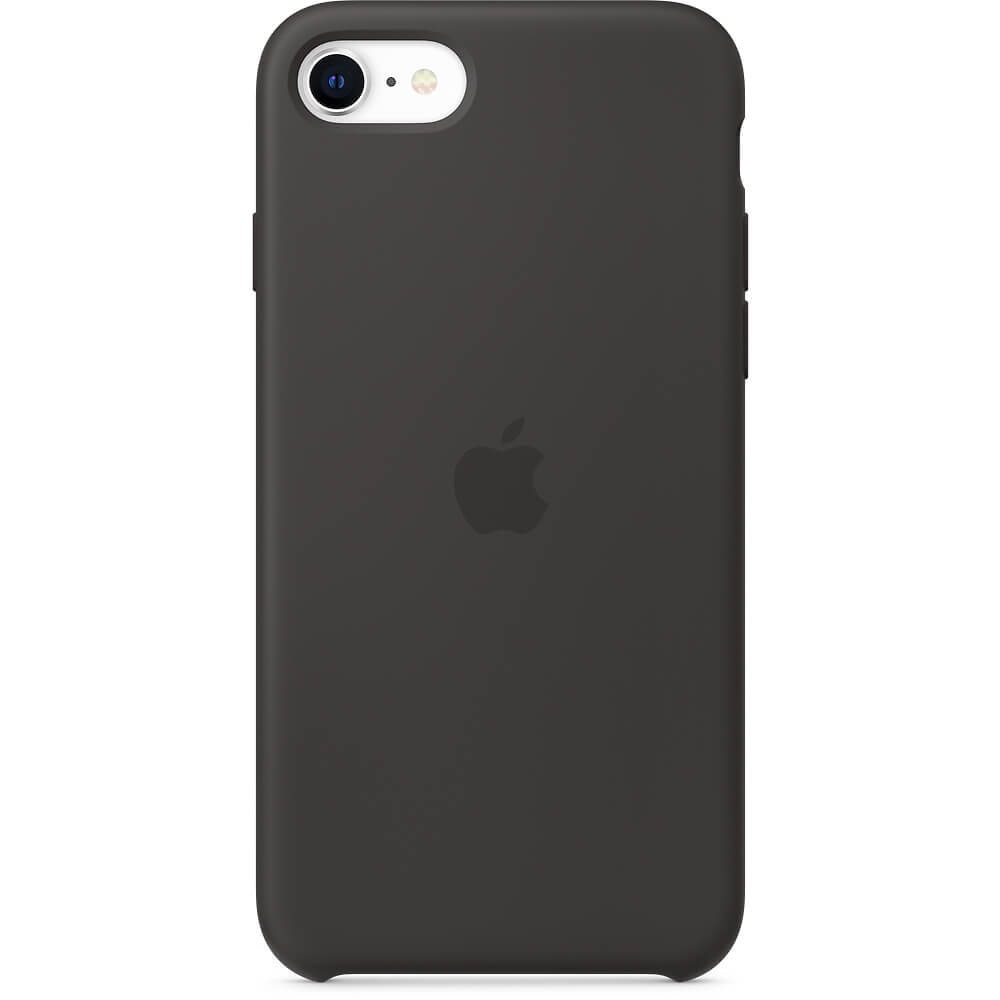 Apple Silicone case iPhone SE/8/7 black mxyh2zm/a