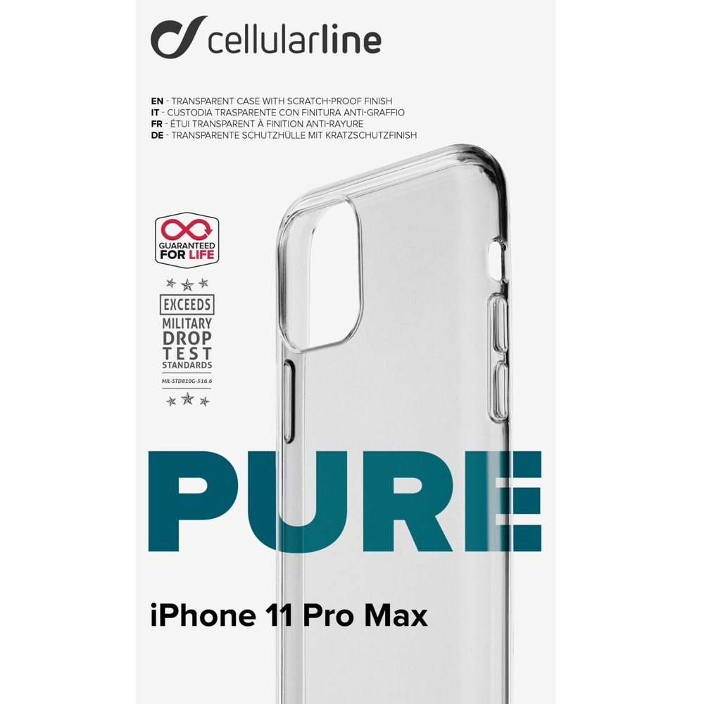 Cellularline Pure iPhone 11 Pro Max