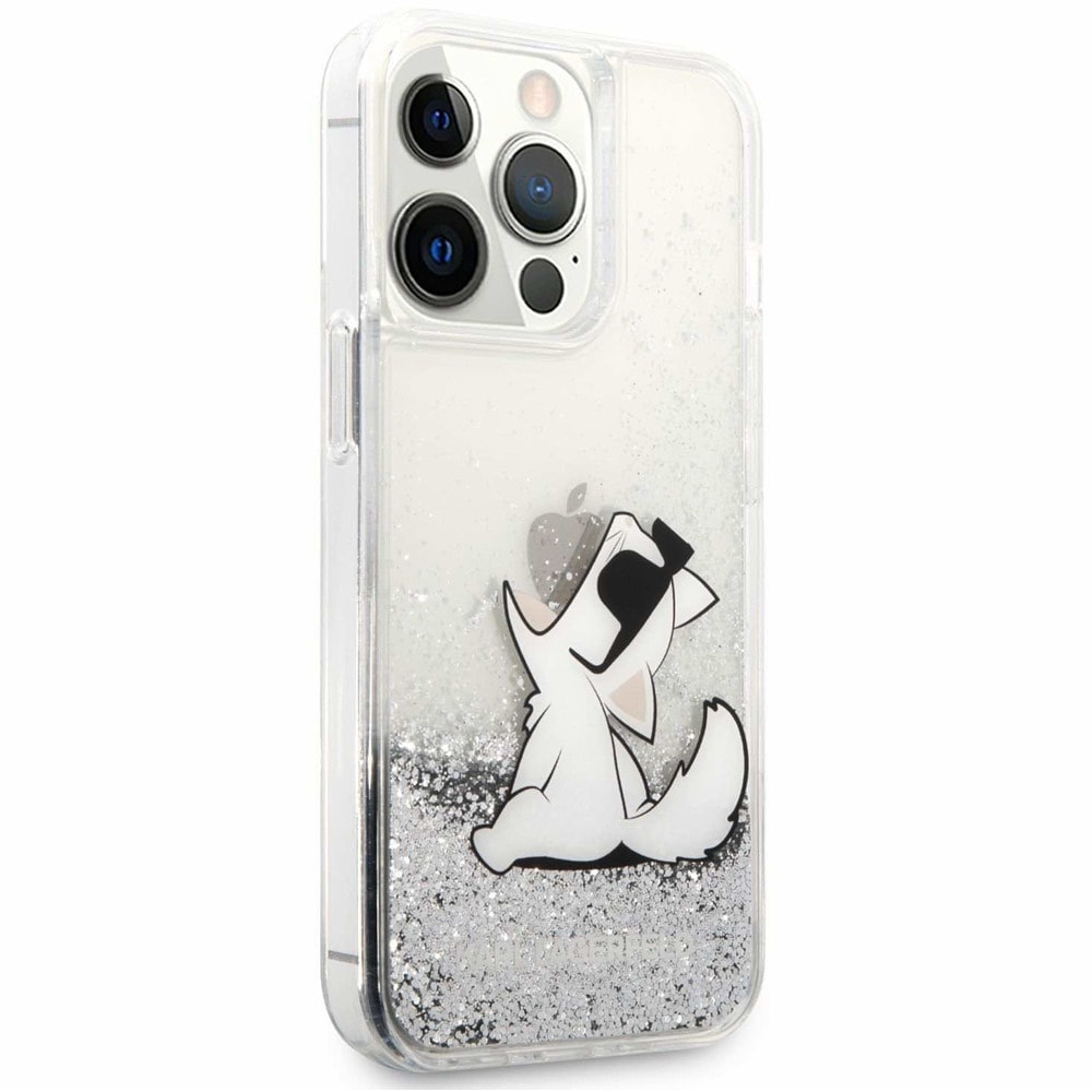 Karl Lagerfeld Liquid Glitter Choupette Fun Case