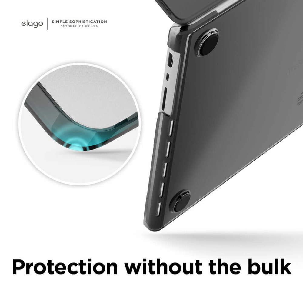 Slim Case за MacBook Pro M1 тъмносив