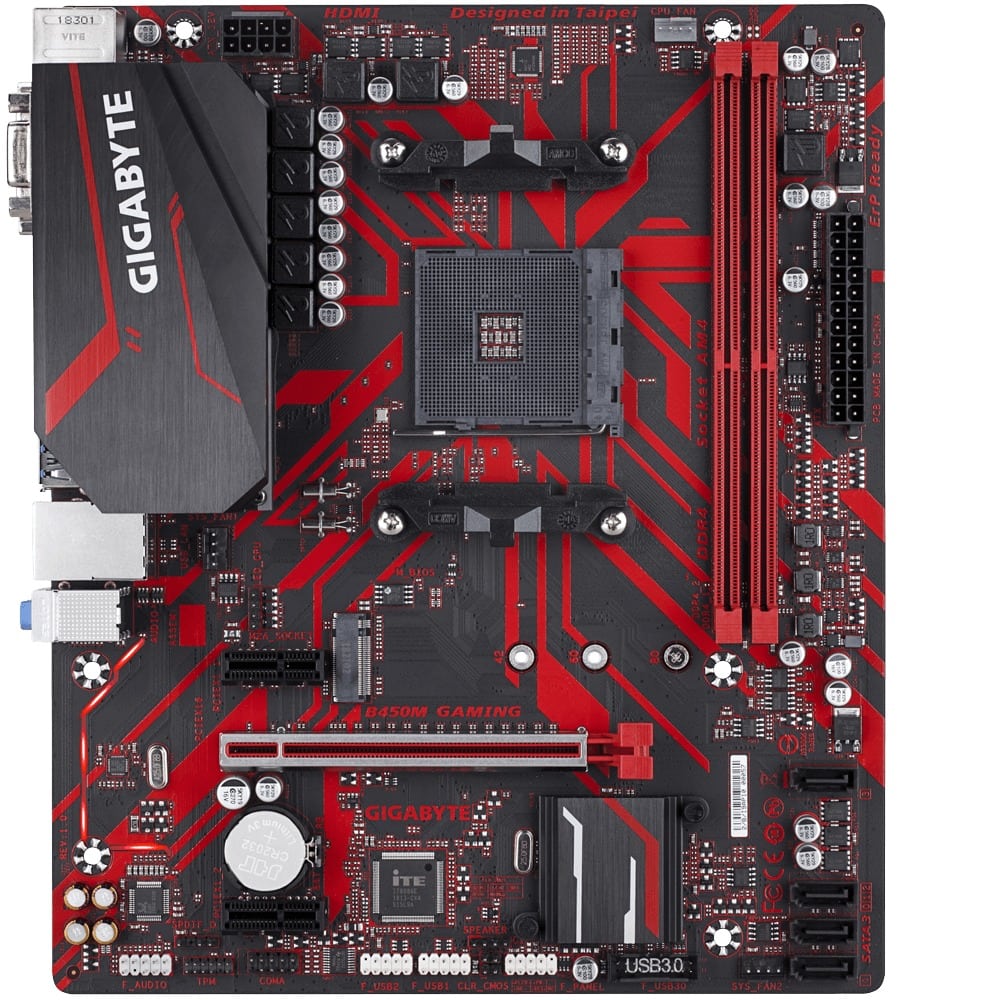 Дънна платка Gigabyte B450M GAMING 1.1