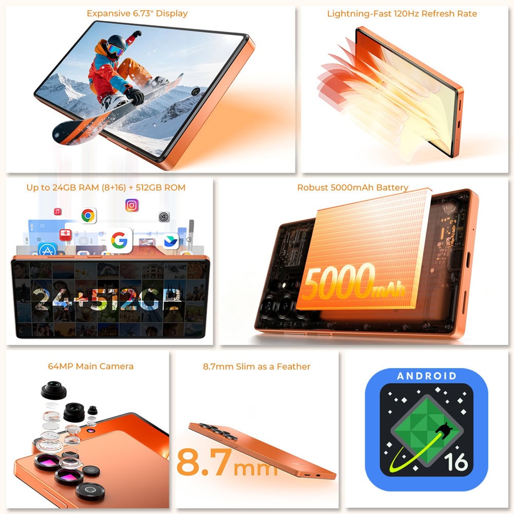 Oukitel C66 128GB/4GB Black | JAR Computers Oukitel C66 128GB/4GB Black