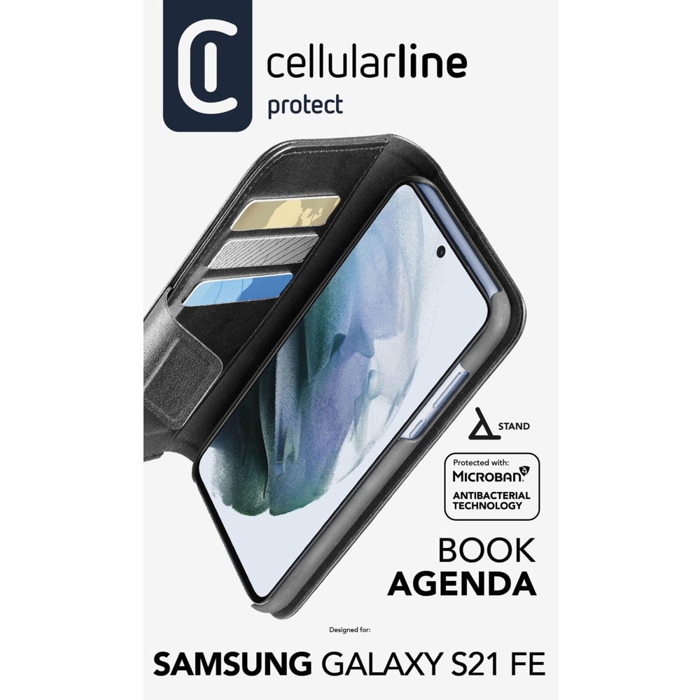 Cellularline Book Agenda for Samsung Galaxy S21 Fe