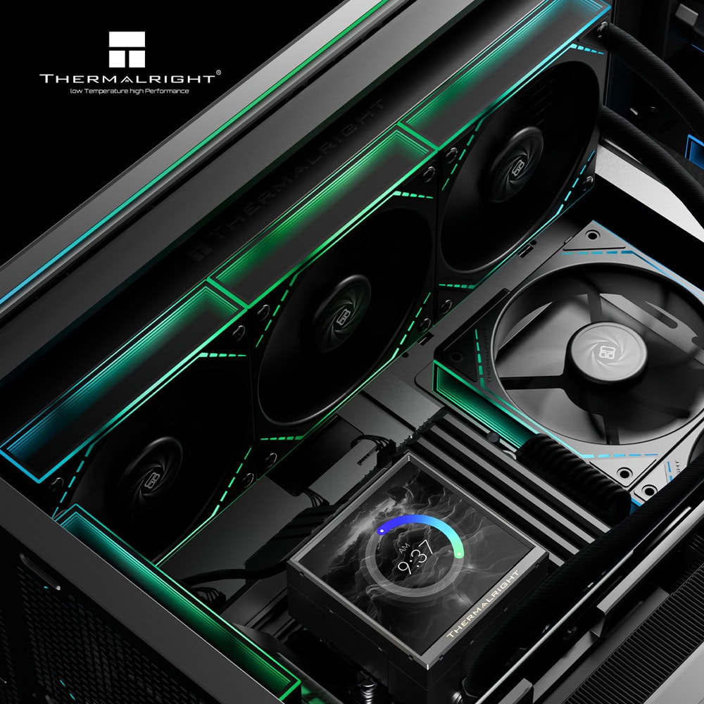 thermalright peerless vision 360 argb black | JAR Computers thermalright peerless vision 360 argb black
