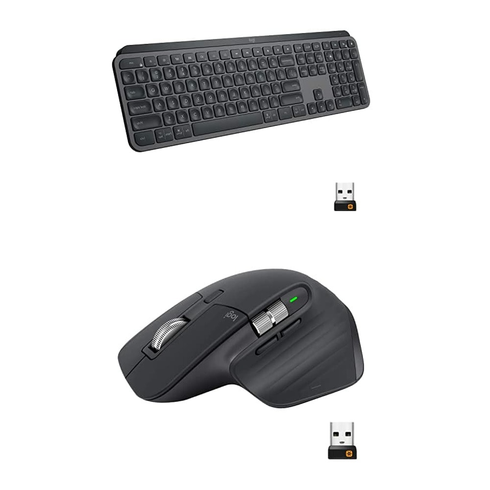 Logitech MX Keys S Combo - GRAPHITE Разопакован